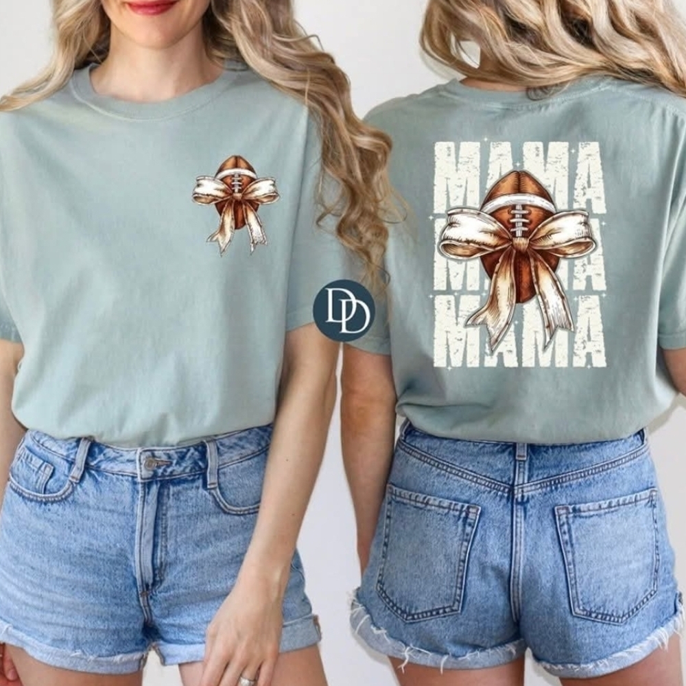 Blue Graphic Short Sleeve Relaxed T-Shirt